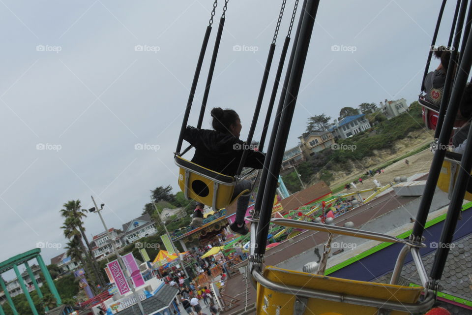 Amusement park fun