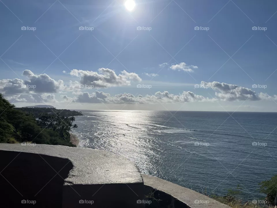 Beautiful Views of the Pacific #ocean #explore #oahu #travel #siteseeing 