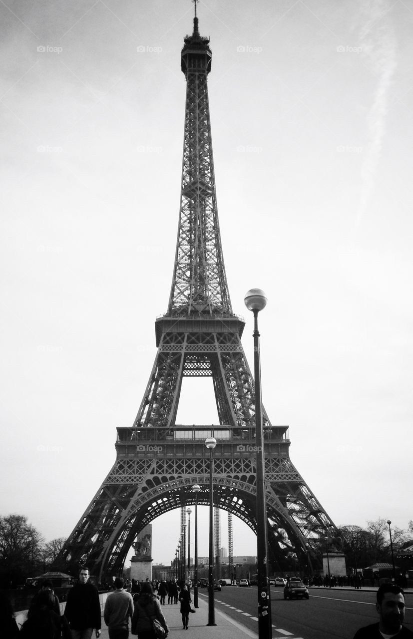 Paris. La tour Eiffel. 