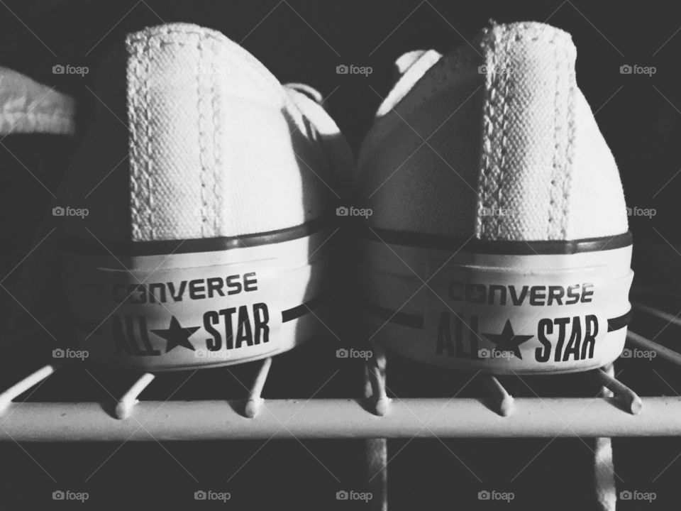 Black And White Converse