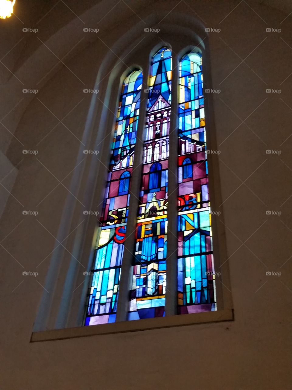 stained glass windows. Germany