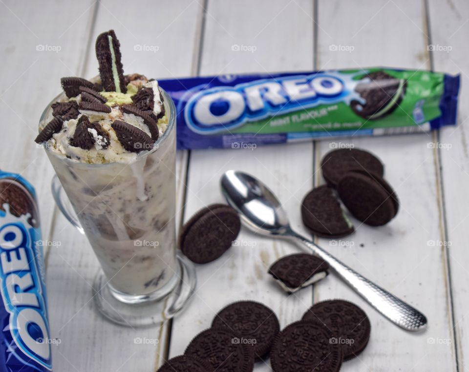 Oreo ice cream 