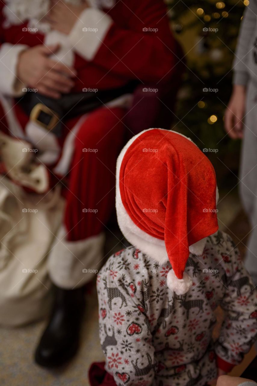 St.  Nikolay gives gifts to children at the holiday.