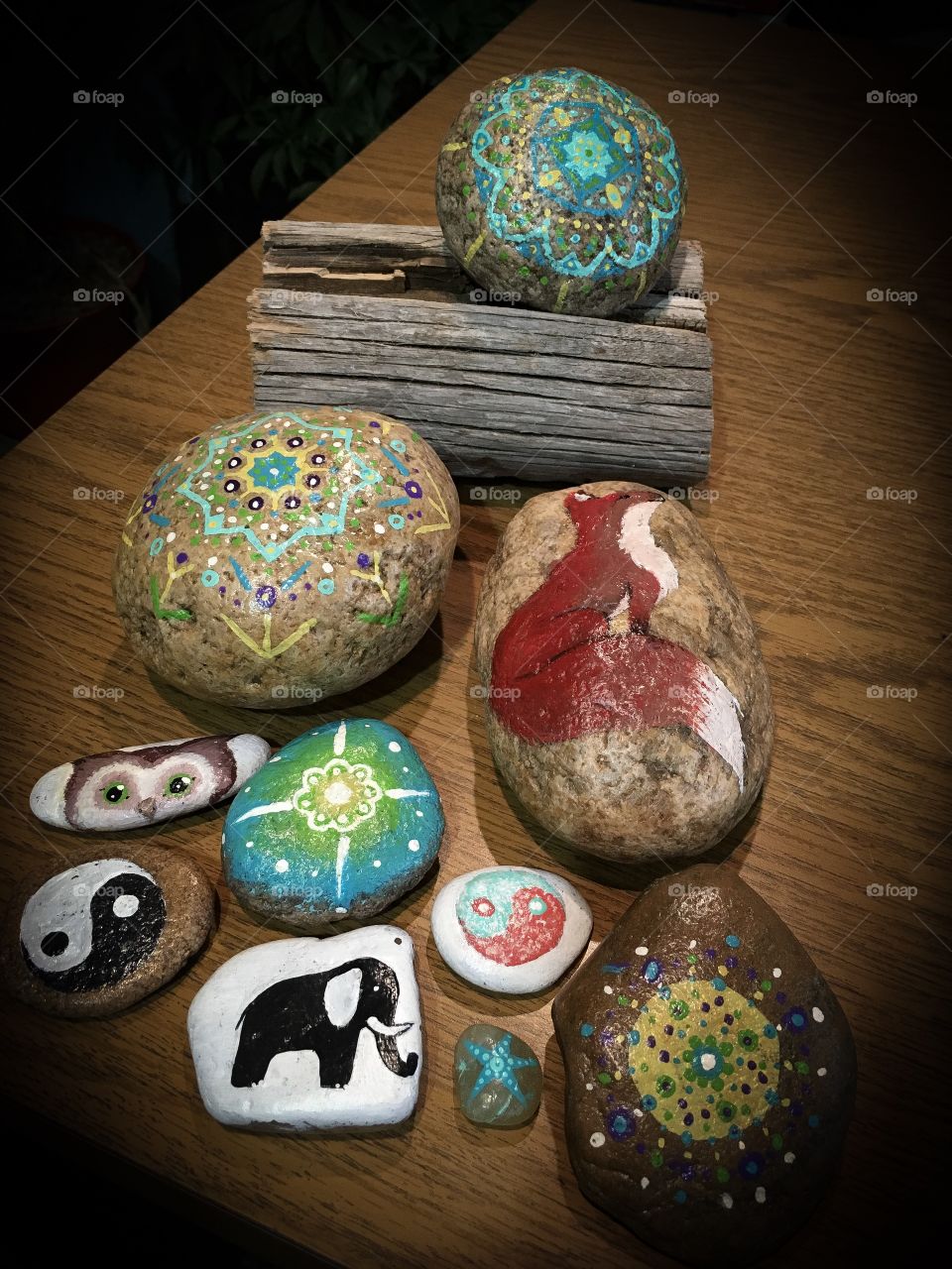 Painted Rocks 