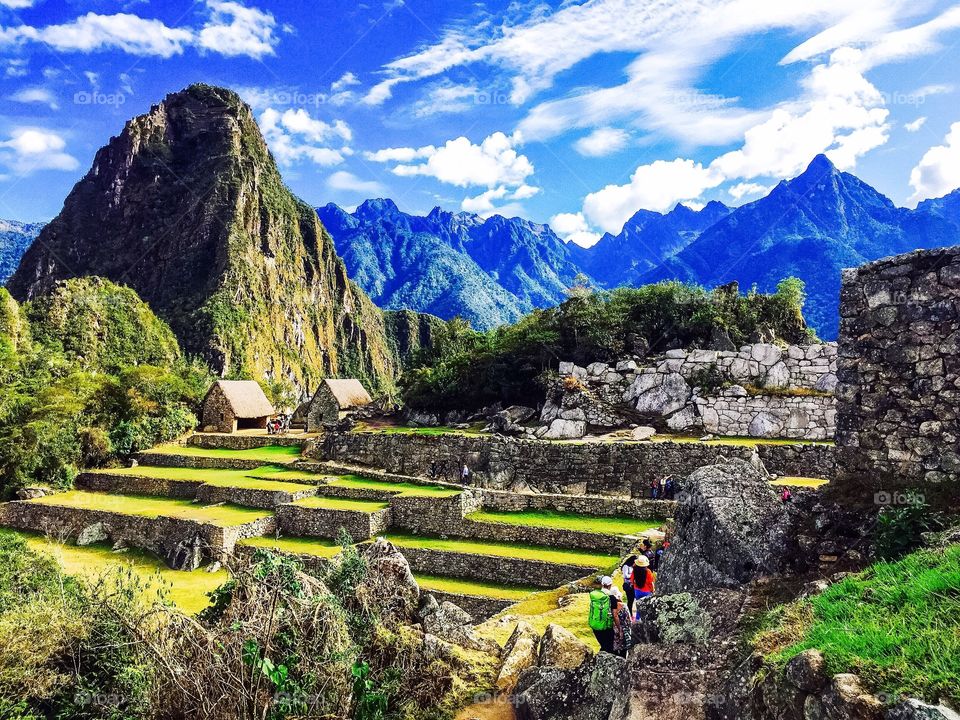 Mountains, ancient ruins, Machu Picchu, wonder of the world, Cusco, Peru