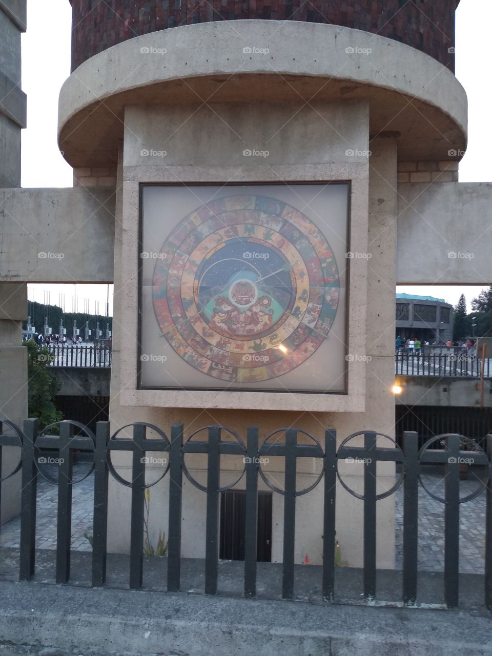 cuadro de reloj antiguo.