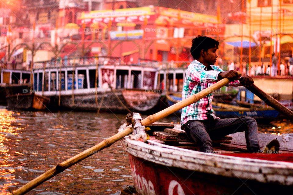 Ganges river, India