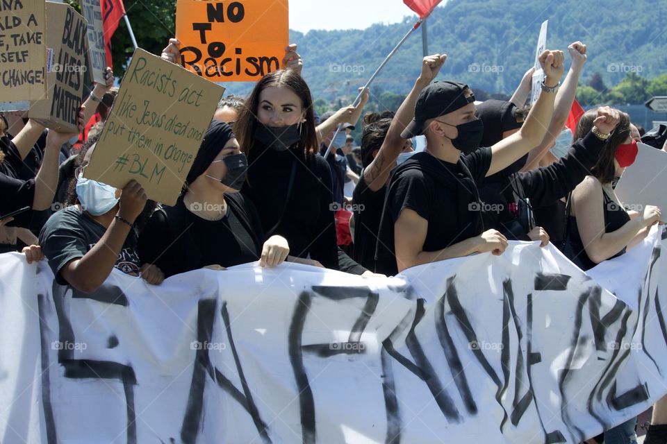 Black Lives Matter in Zürich/ Switzerland