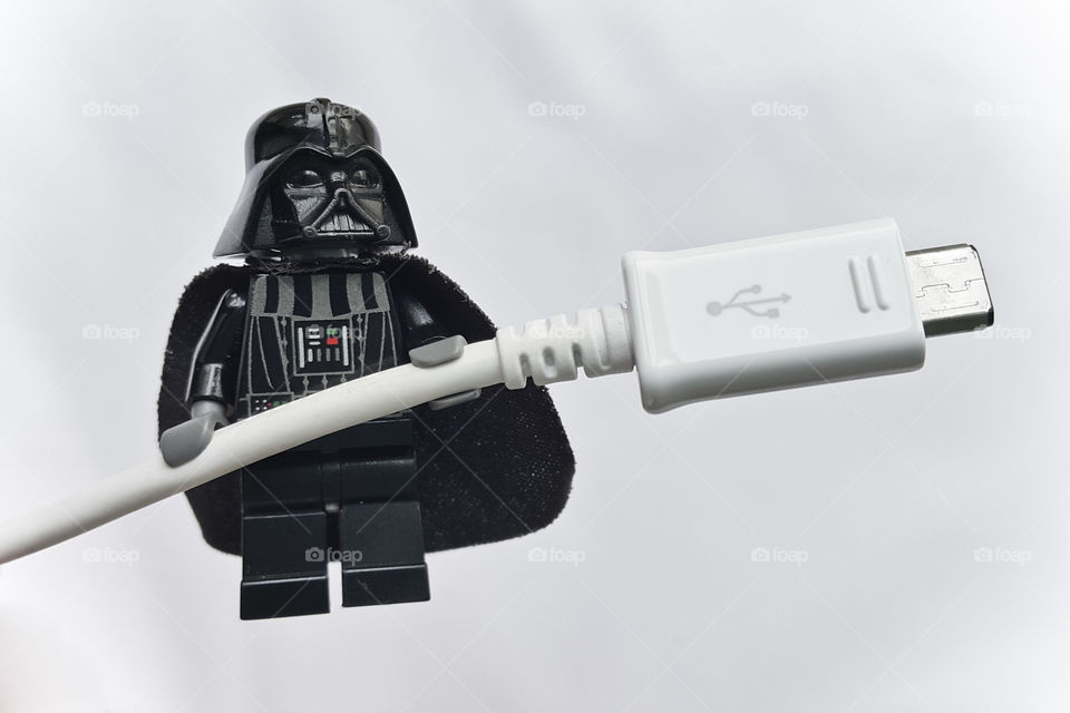 The power of the dark side, USB connectivity plug