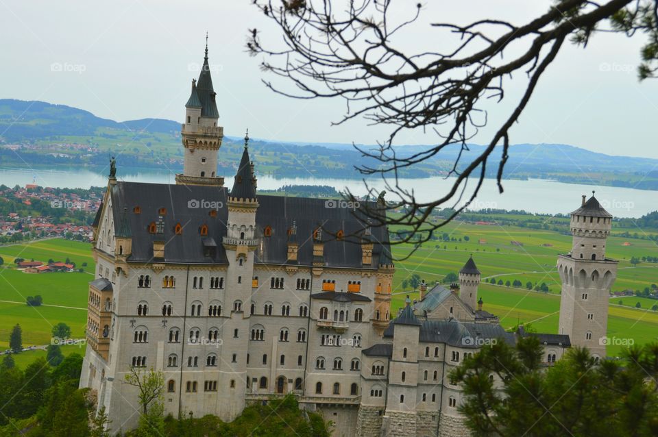 Neuschweistein castle in Bavaria