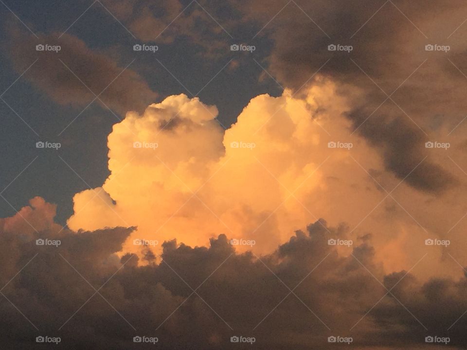 Clouds in Sunset