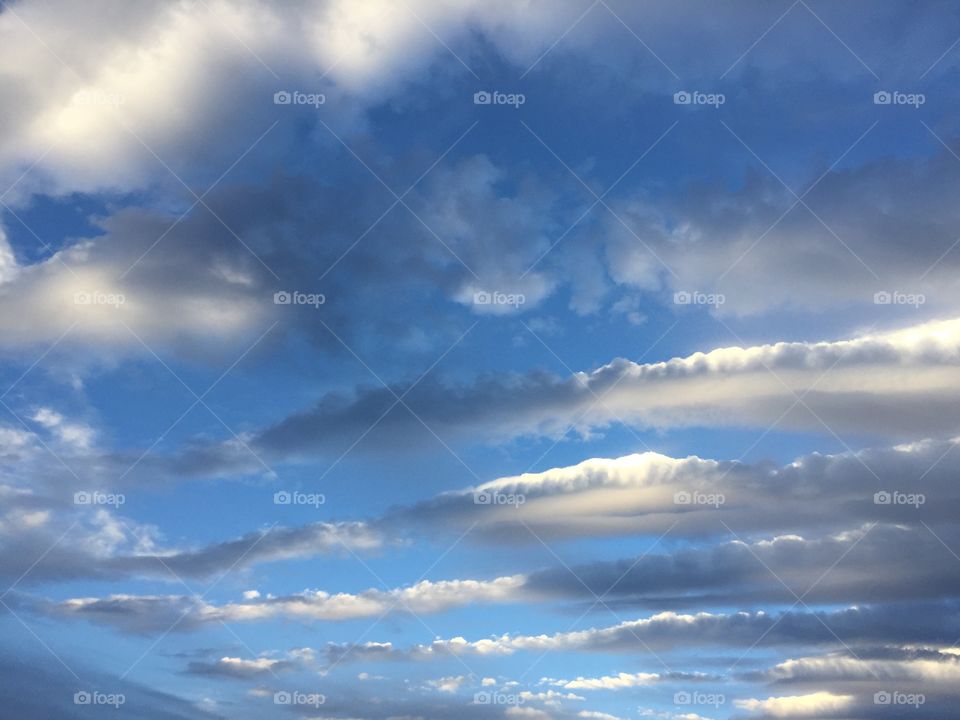 Clouds in the sky