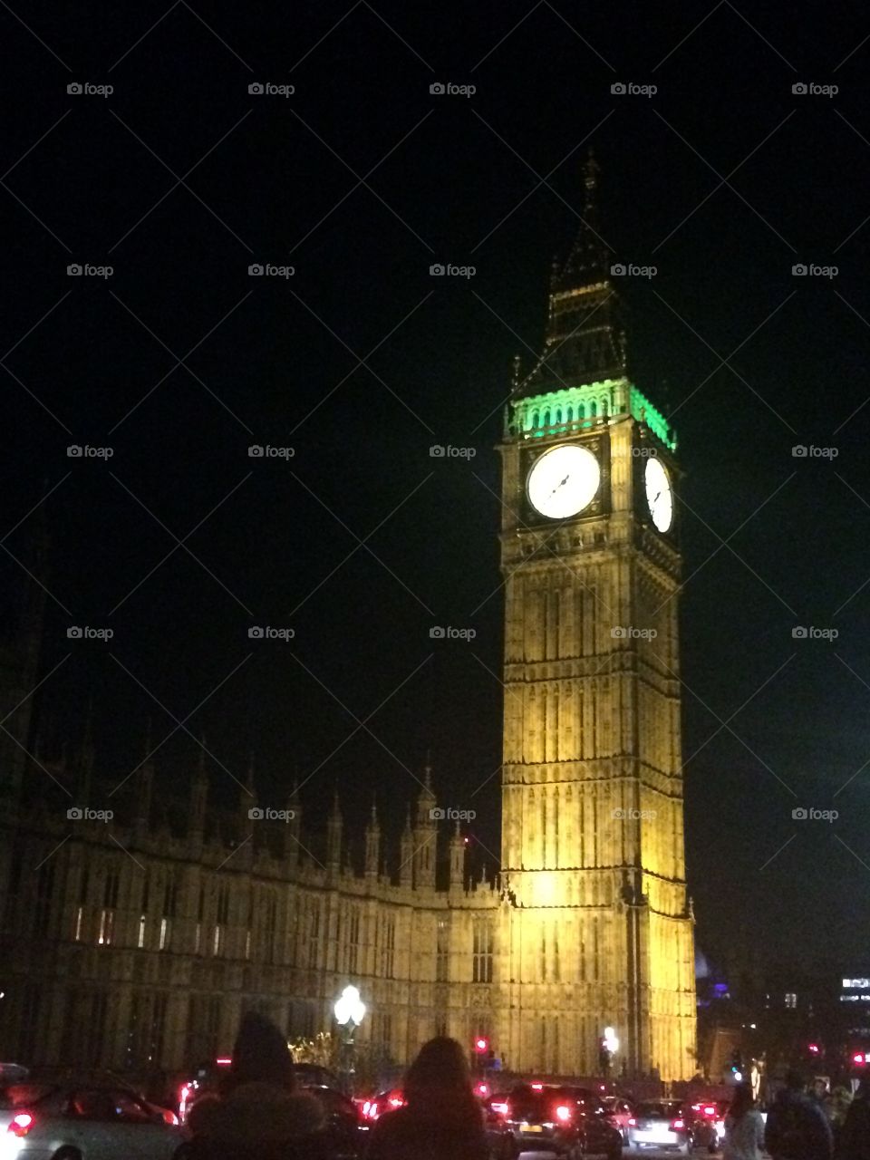 Big Ben at night