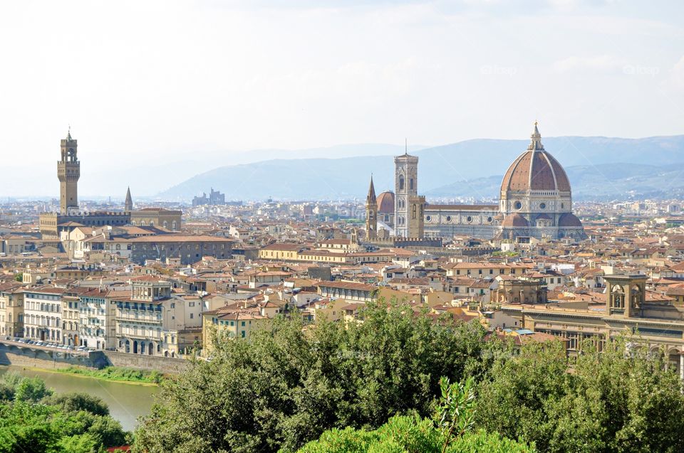 Cathedral of Santa Maria del Fiore in Florence Italy 