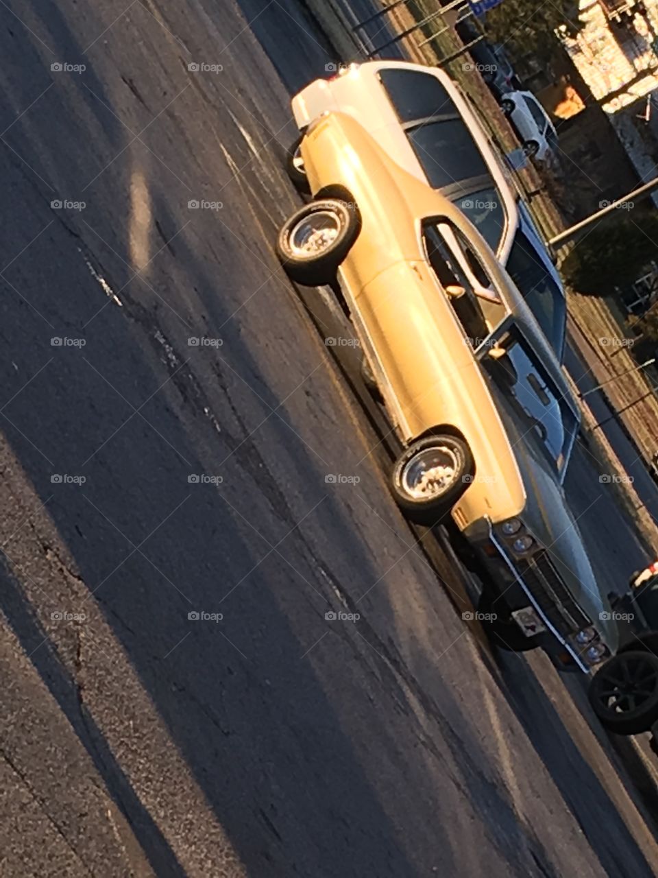 Sweet Chevy, if he had a feather and I had the car we’d both be tickled! Haha 