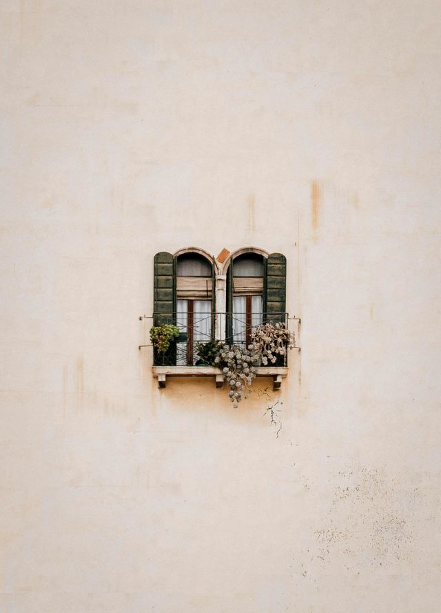 window in Italy