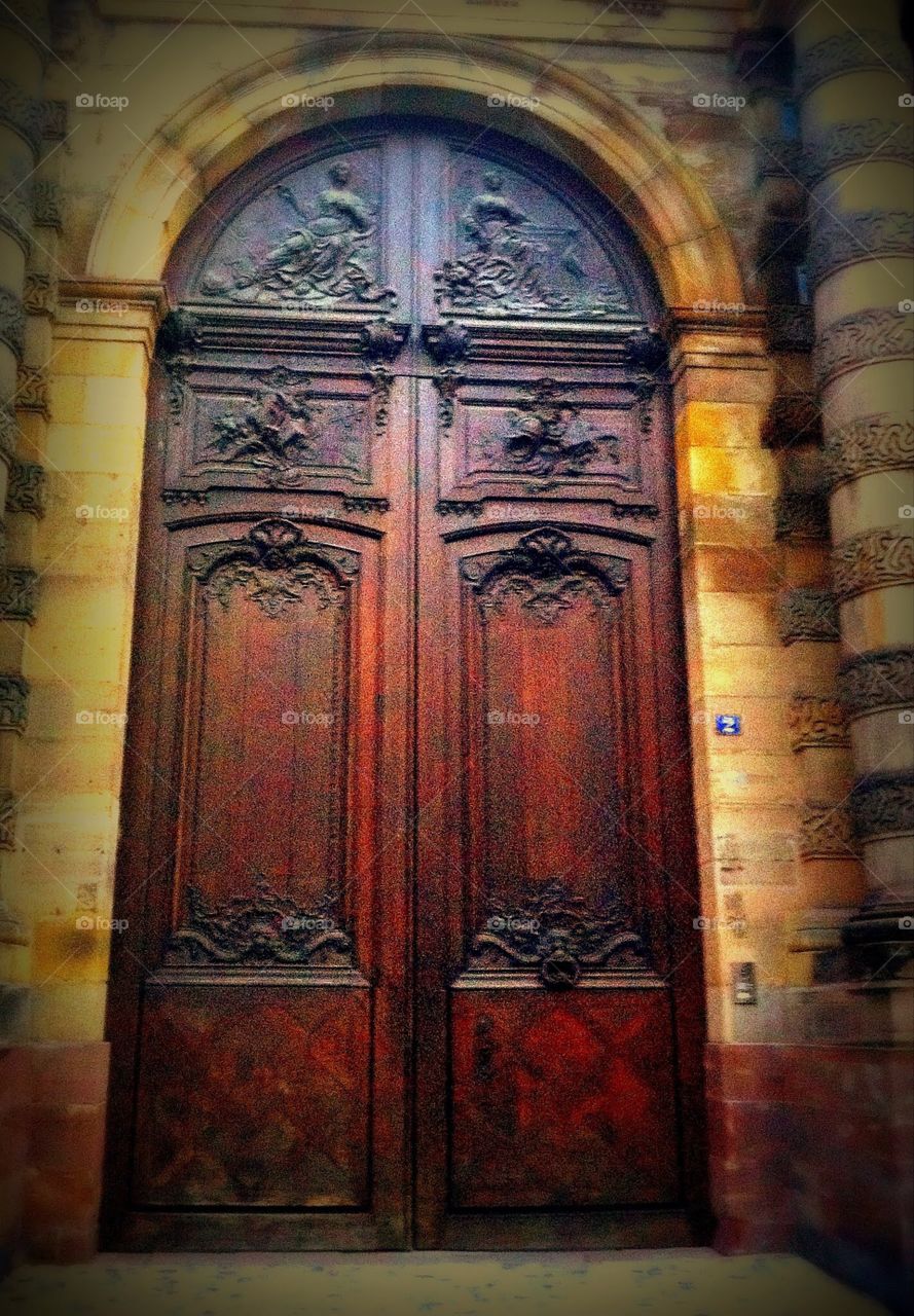 A door in Switzerland 