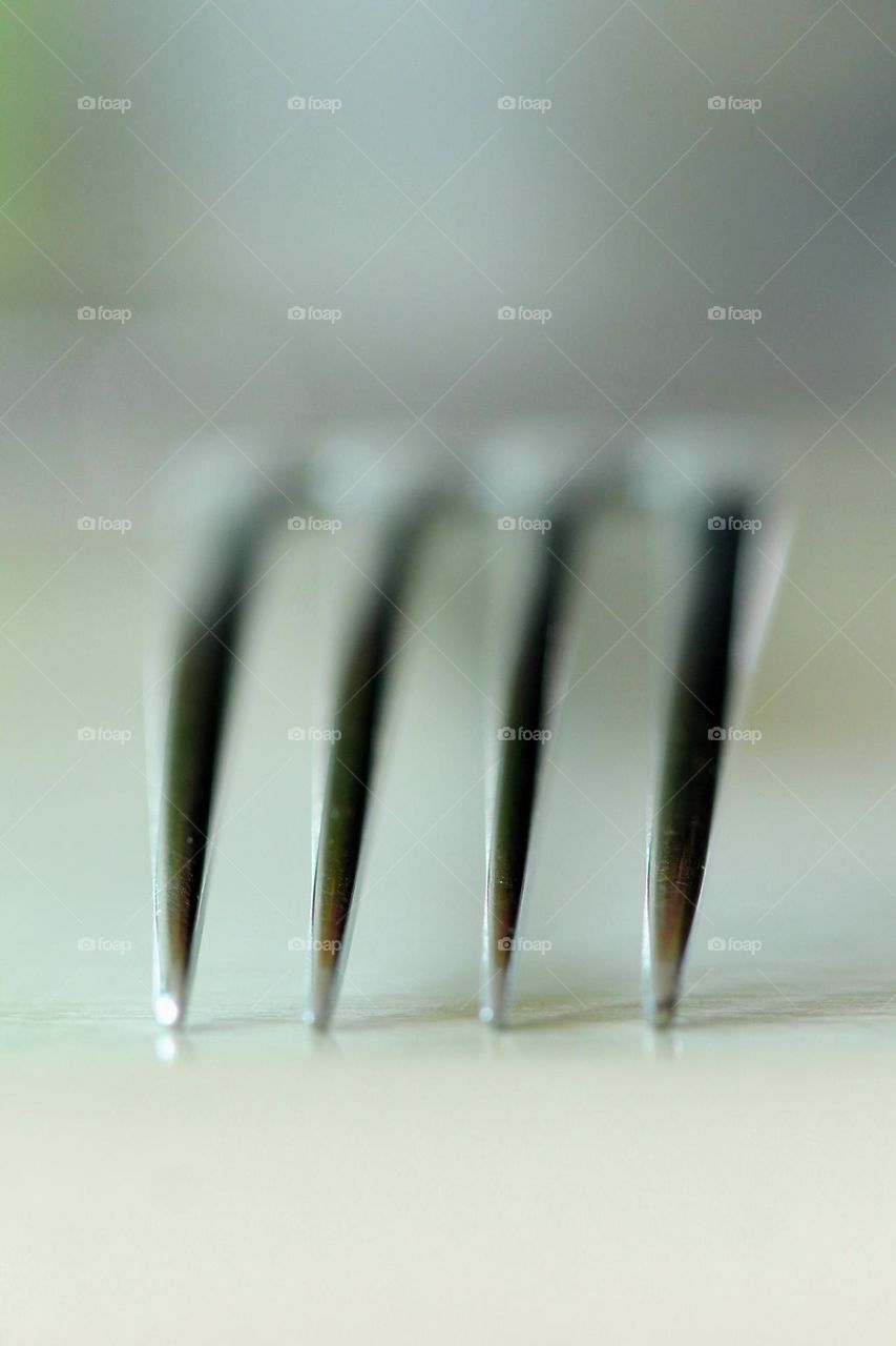 Close-up of a fork