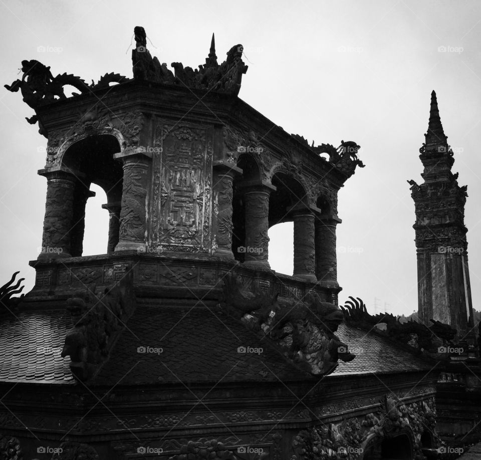 Tomb of Khai Dinh, Hue, Vietnam 
