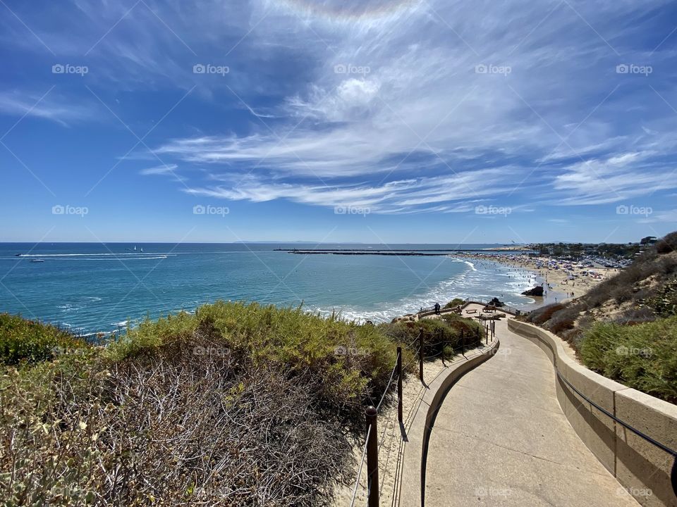 Inspiration Point looking over Corona del Mar State Beach