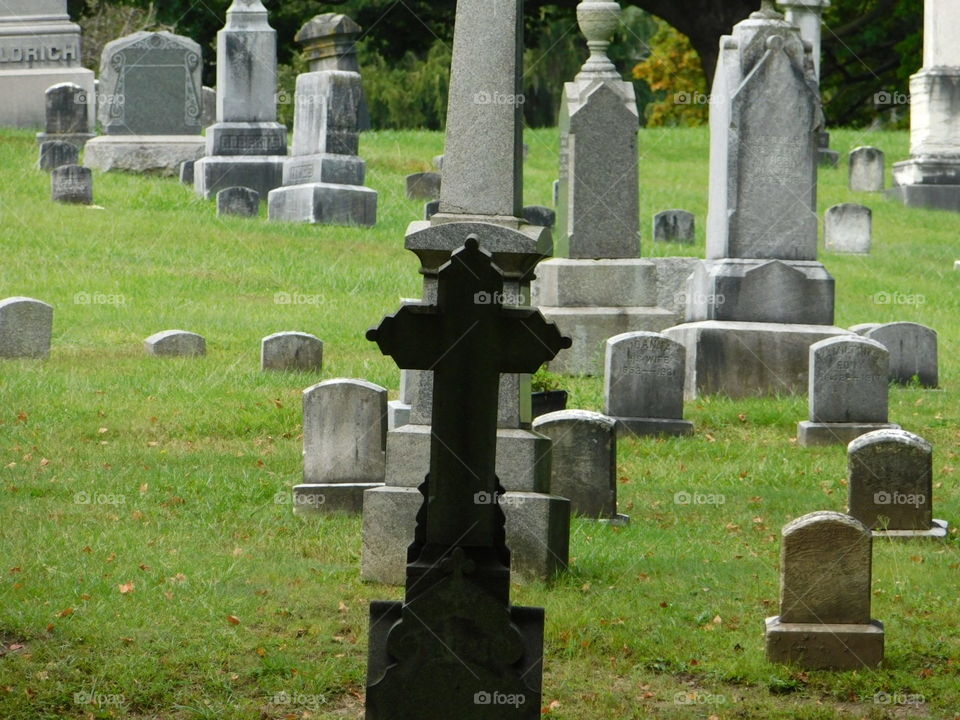 Cemetery, Grave, Tombstone, Burial, Cemetary
