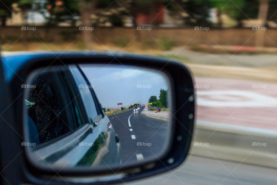 Car mirror right