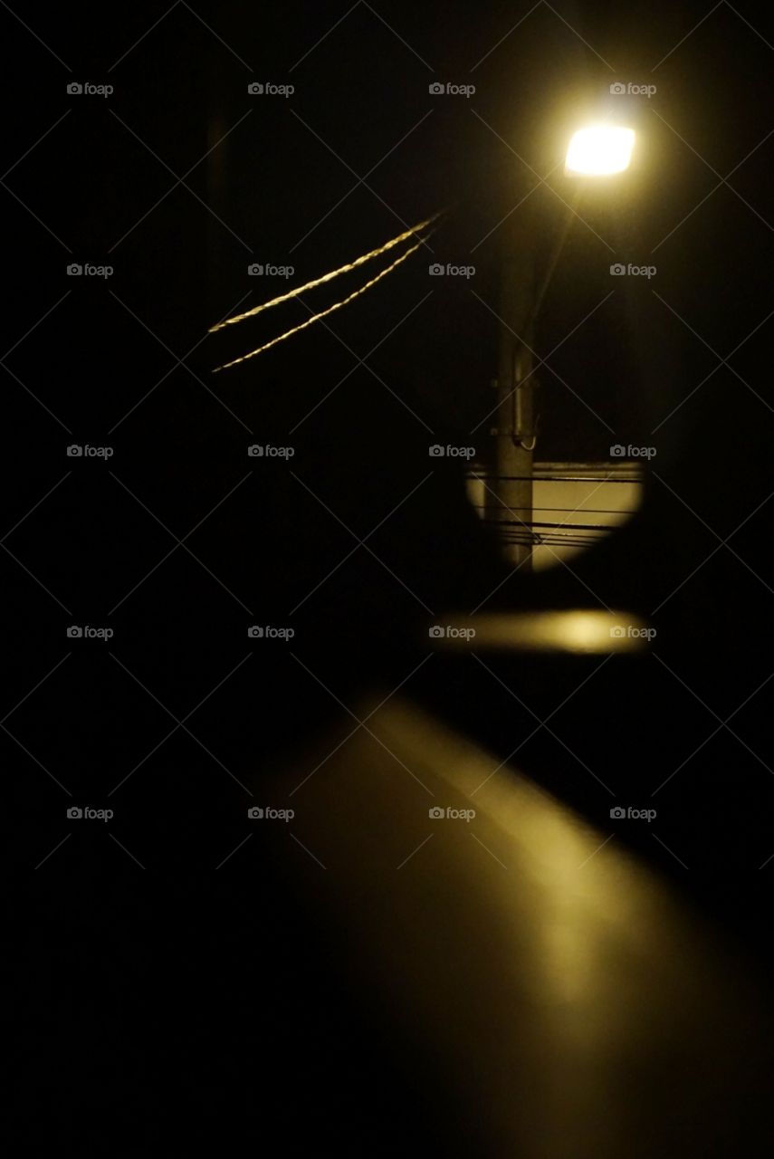 midnight view from roof