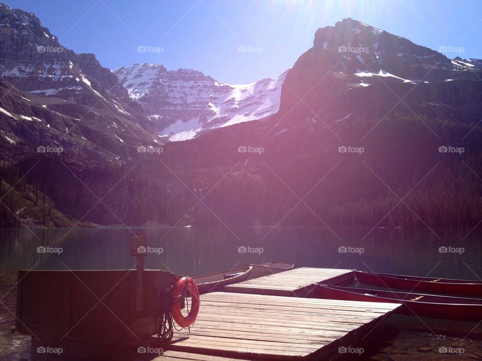Lake O'Hara Summer. Lake O'Hara, Yoho National Park 