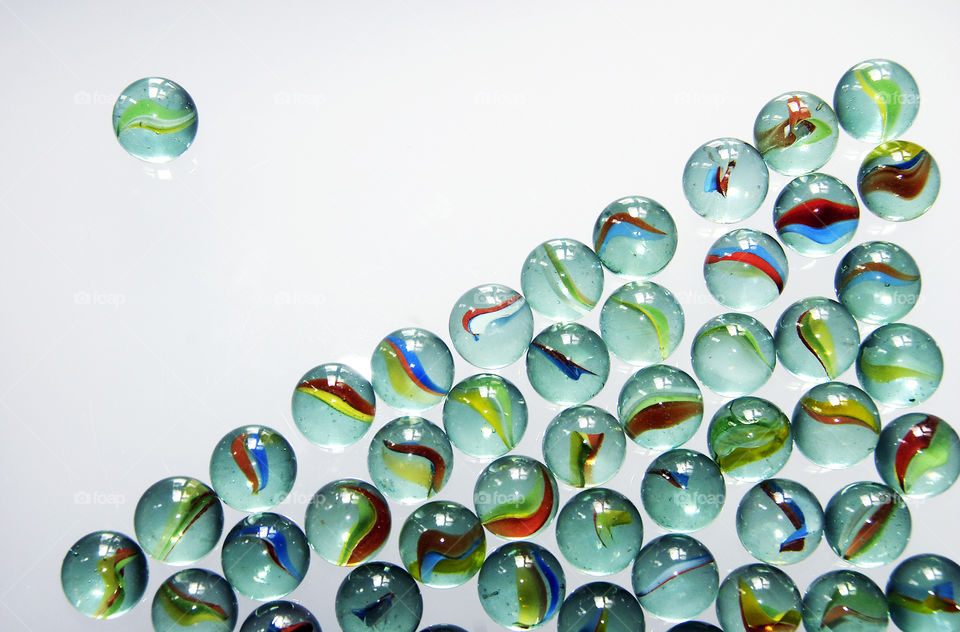 Balance . Marbles in balance