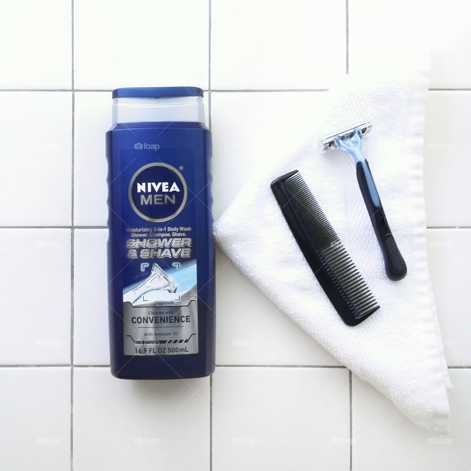 Nivea flat lay