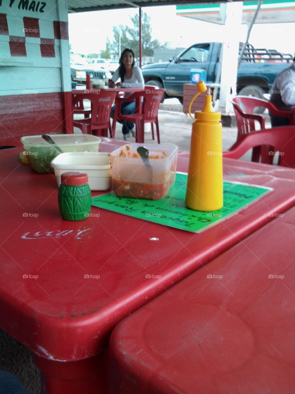 Beautiful surprise at lunch