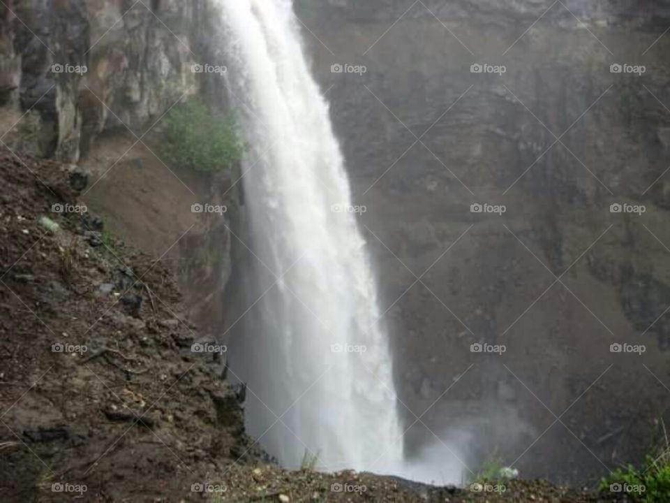 Waterfall on the Deadman River