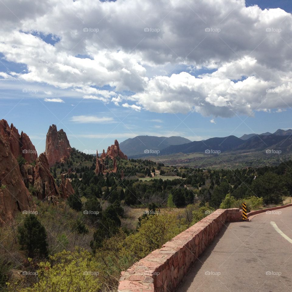 Cathedral valley at Garden of the Gods