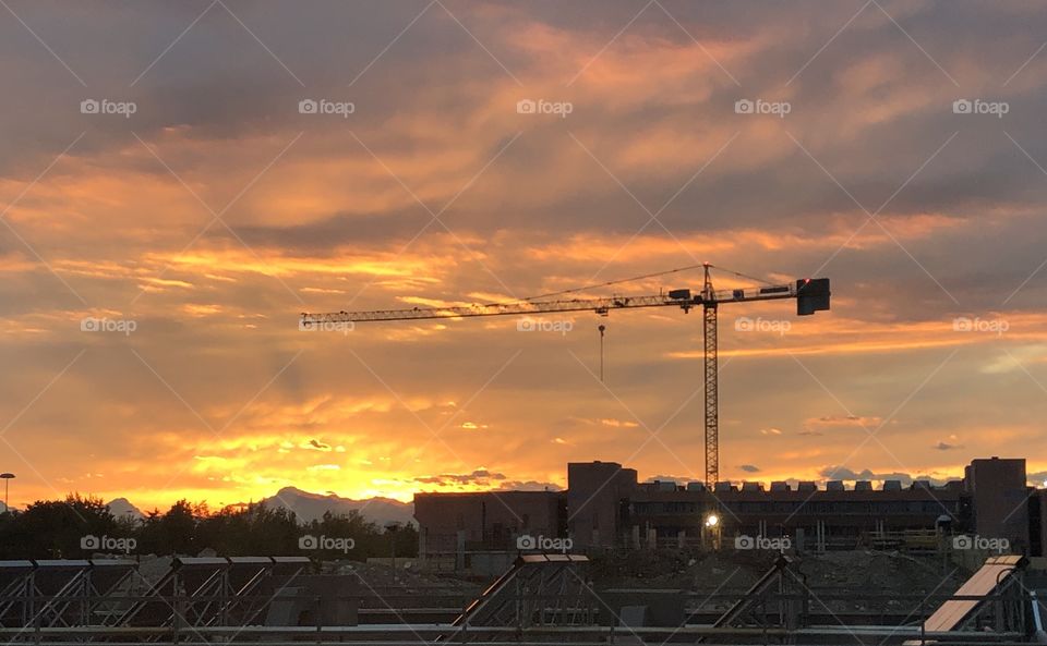 Workers’ sunset