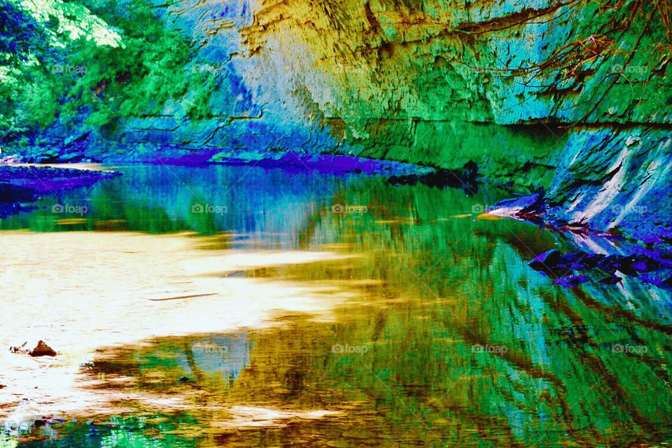 Pine hill nature preserve . Indiana nature preserve was an amazing hike so beautiful. So worth the hike for sure. Amazing views.  