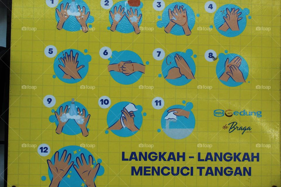 advice on how to wash your hands properly