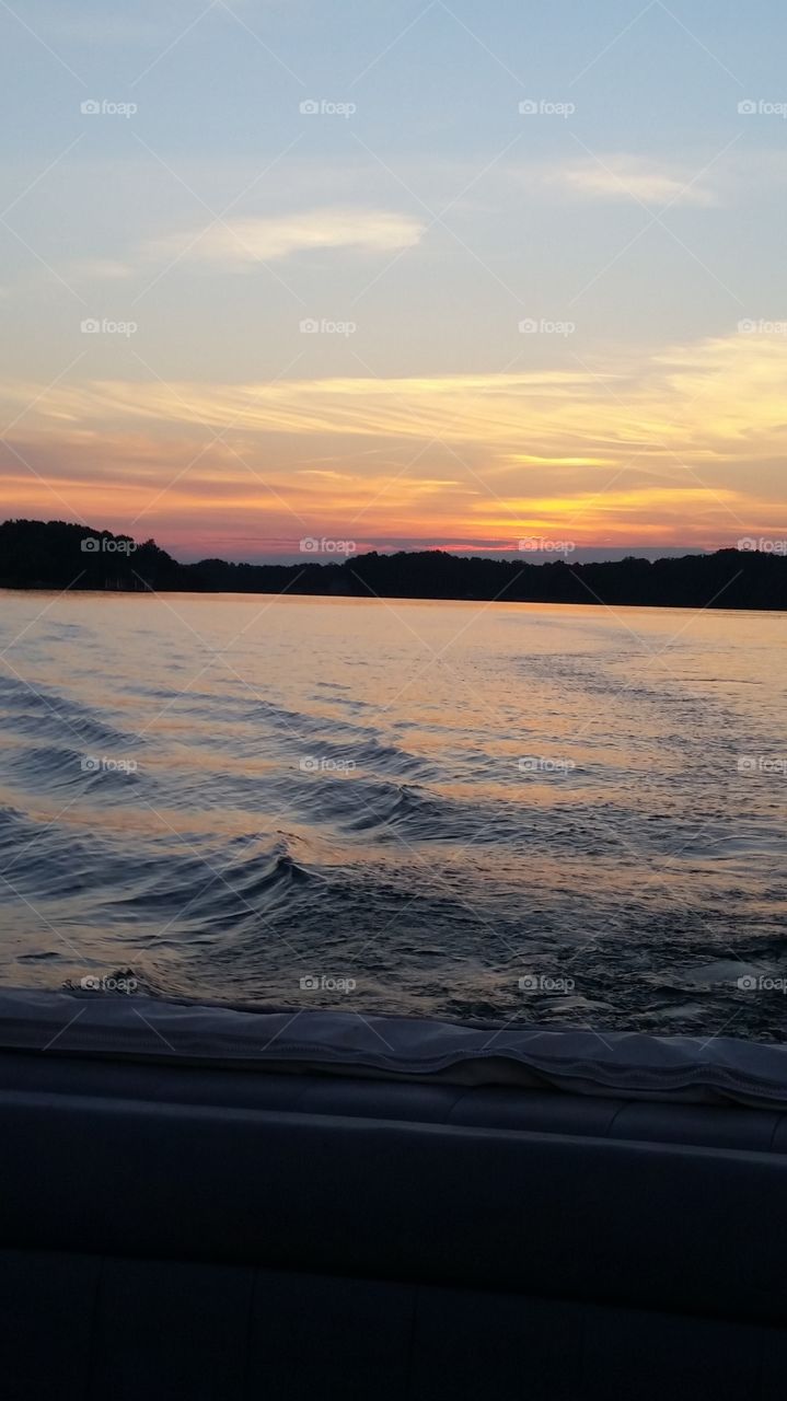 Sunset @ the lake