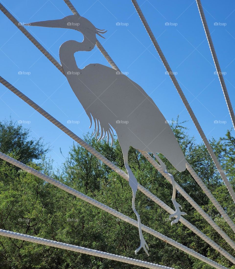 Great Heron on Iron Gate