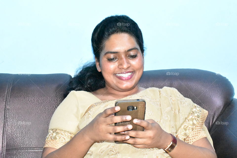 Cute smile of feba from mumbai India.Photo taken on May 12