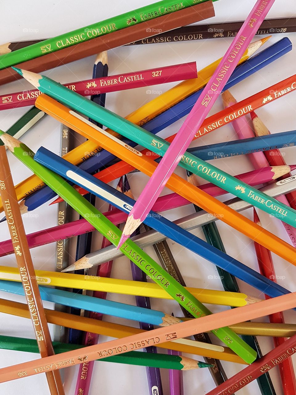 colorful chaos - faber castell