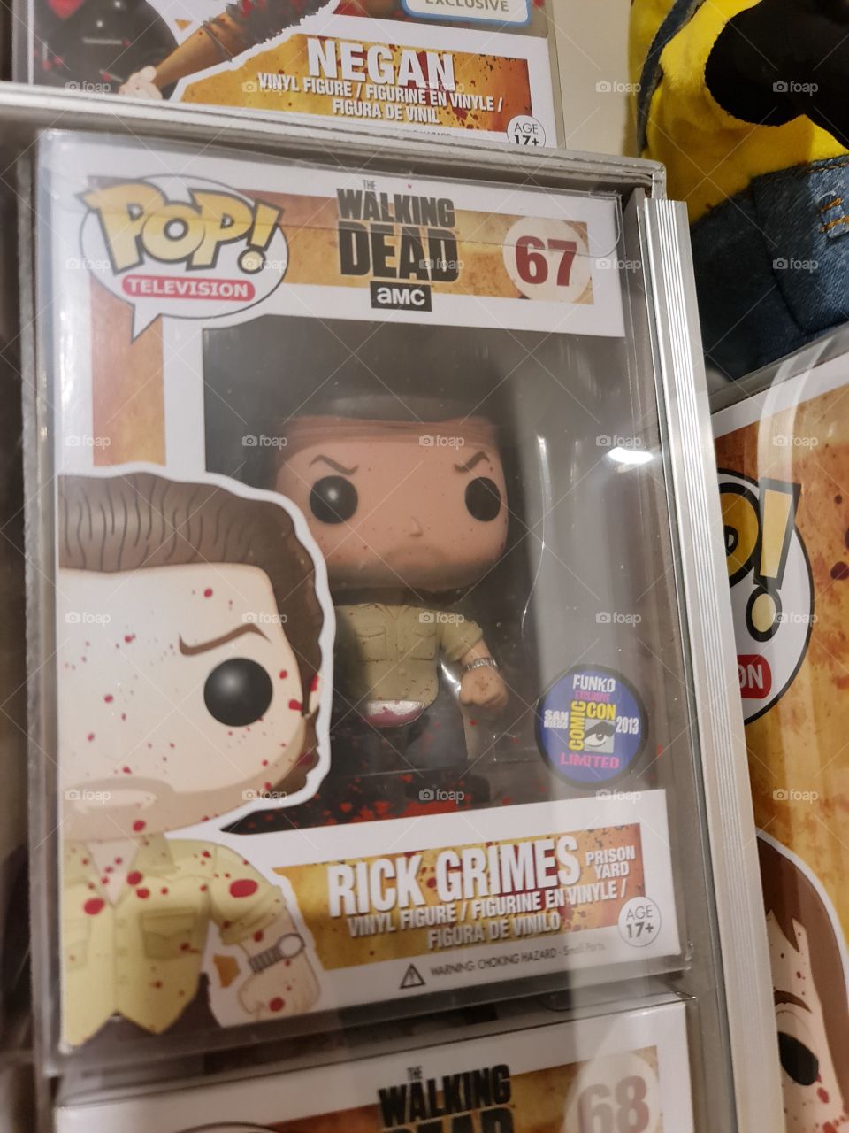 Funko Pop! Vinyl - The Walking Dead - Rick Grimes - 2013 San Diego Comic Con