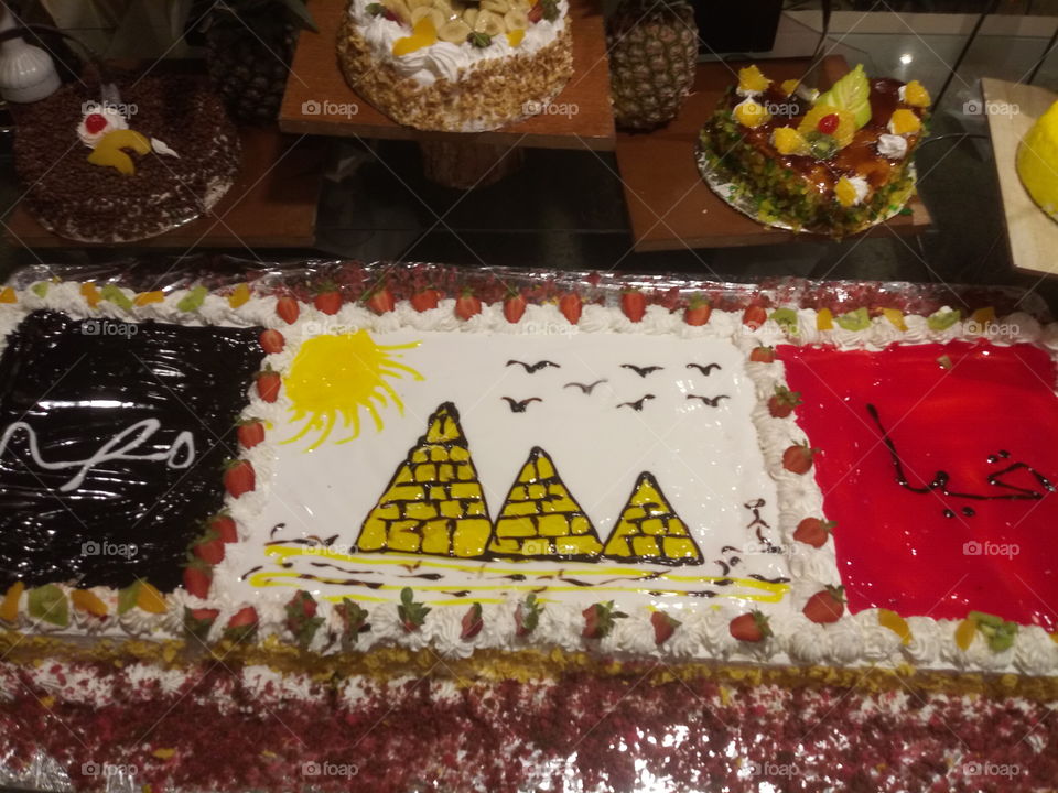 Egypt cake