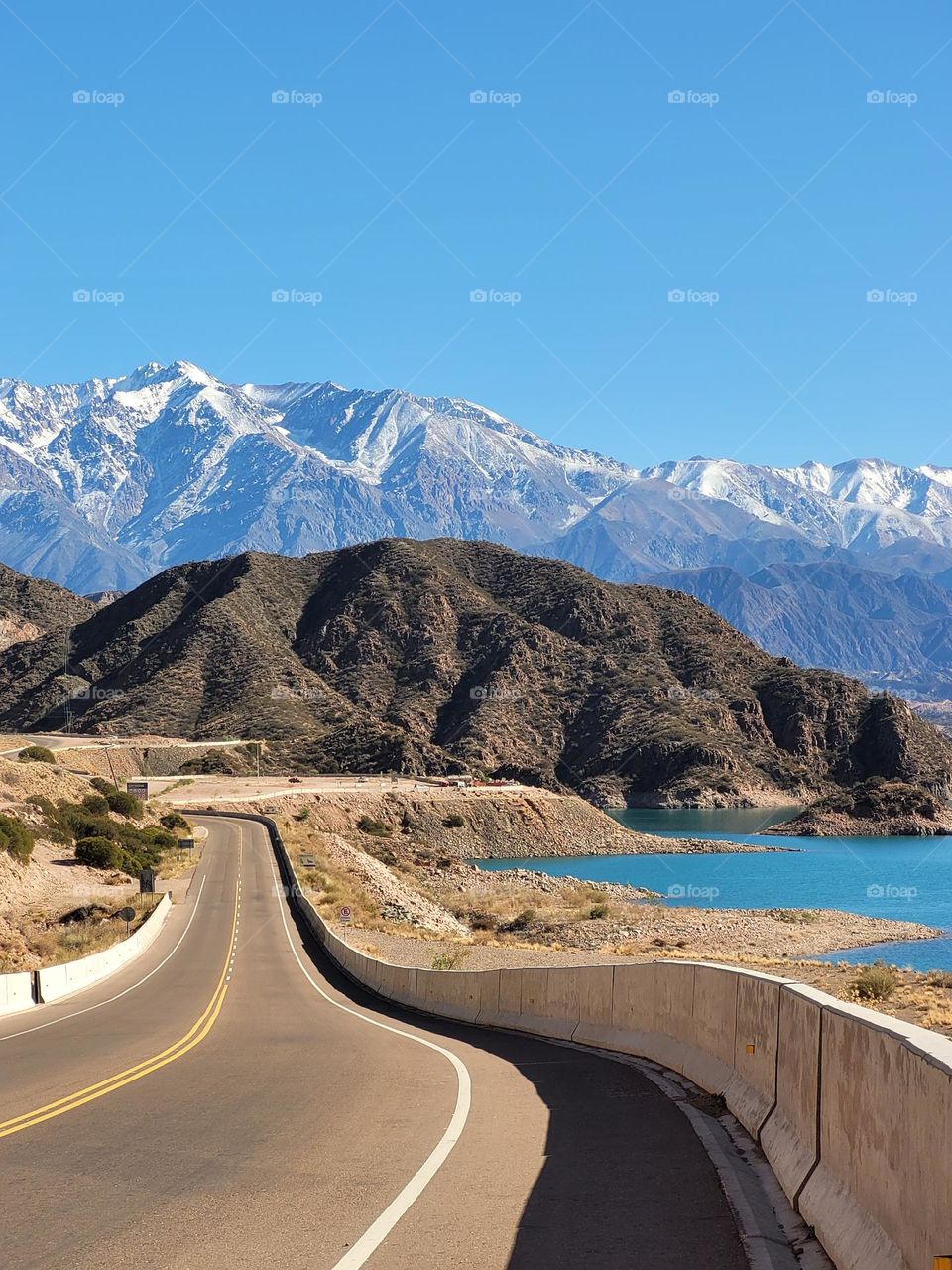 Circuito turístico Cacheuta, Mendoza. Argentina