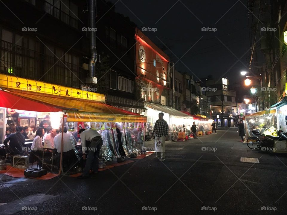  Night market at Japan 