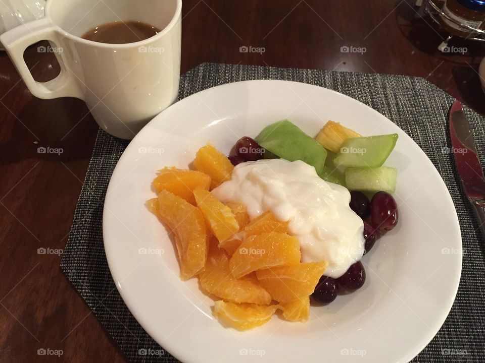 Healthy Breakfast . Healthy Breakfast in THON Buffet hotel-OSLO