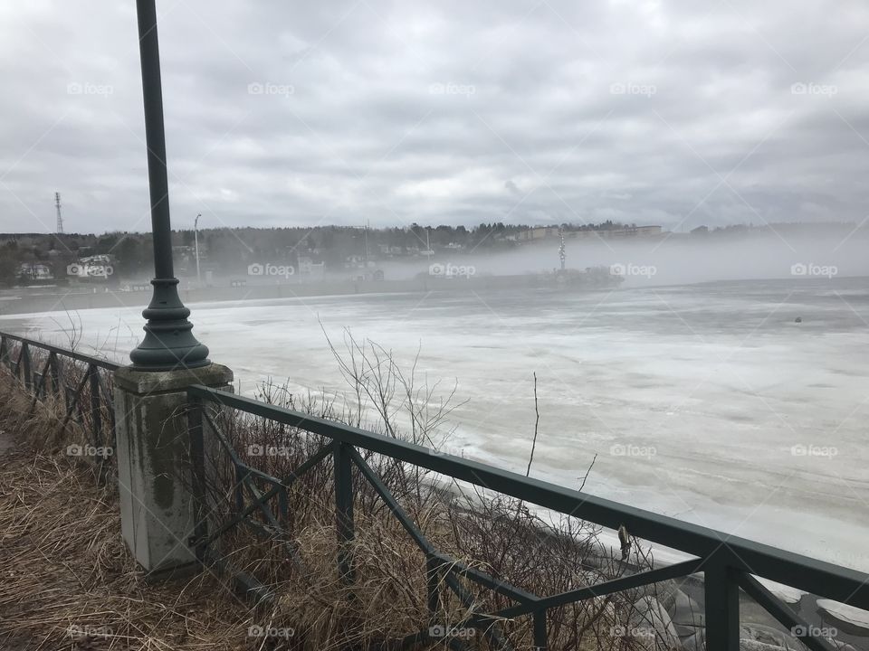 Glace, Lac-Mégantic 