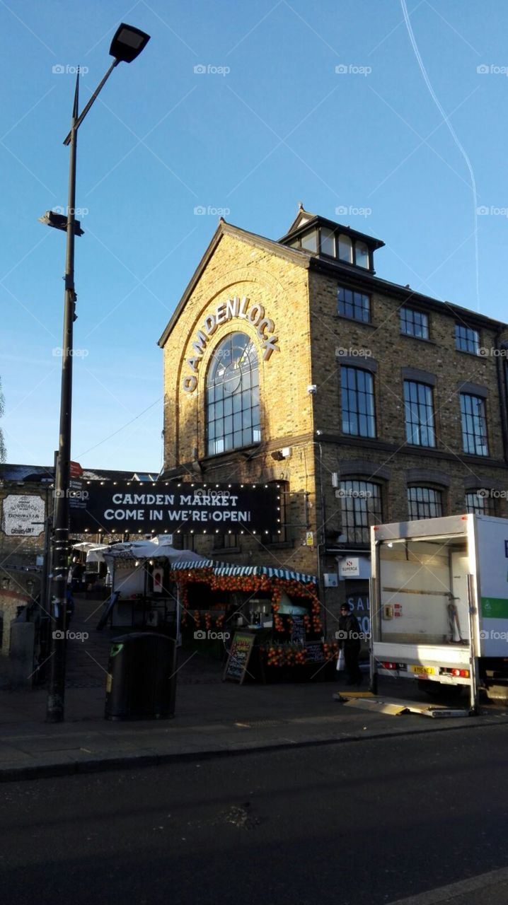 Entrance to Camden Market