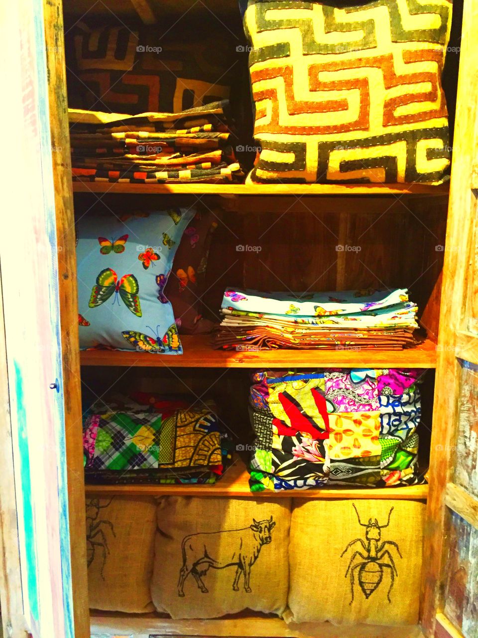 Fabrics and textures 