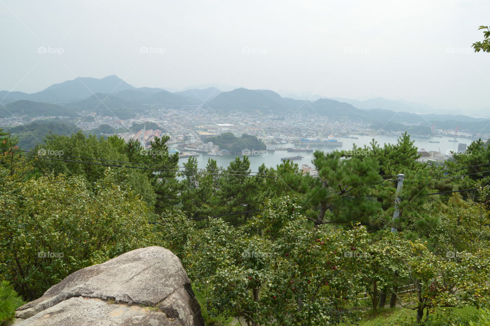 View On Onomichi Japan