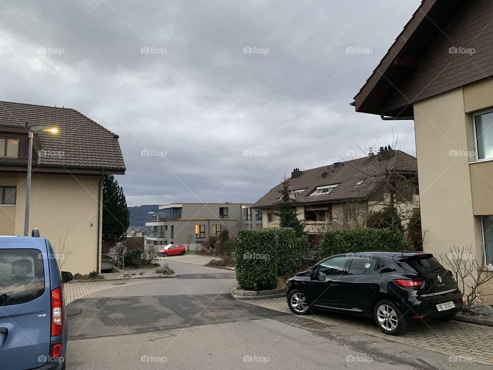 Village in Swiss 